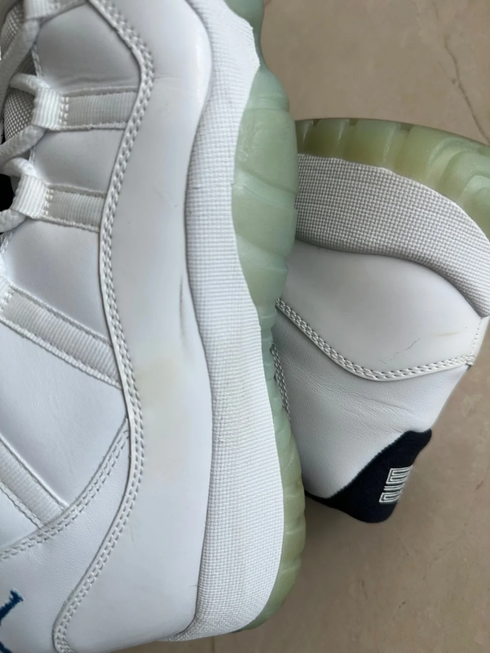 Men’s Air Jordan 11 Retro ‘Legend Blue’ 2014 White Size 12